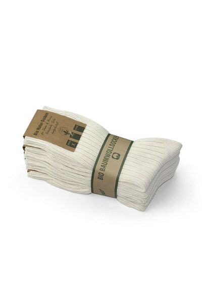 Pallmali Bio Natural Cotton 5 Pairs Pre Washed Seamless Unisex Socks 3103
