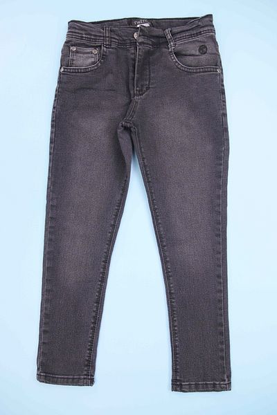 Twitter Lycra Adjustable Waist Slim Fit Smoked Boy Denim Jeans Jeans