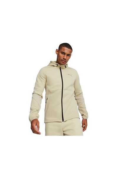Puma Evostripe Full-Zip Hoodie Men's Casual Jacket 67331388   Cream