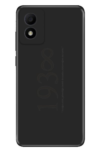 TCL 303 Case Silicone Patterned Illustrated Uv Cover 1938 Atatürk