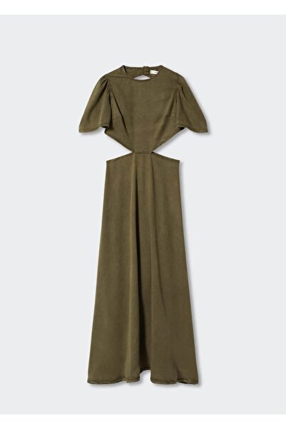 MANGO Woman %100 Lyocell Elbise