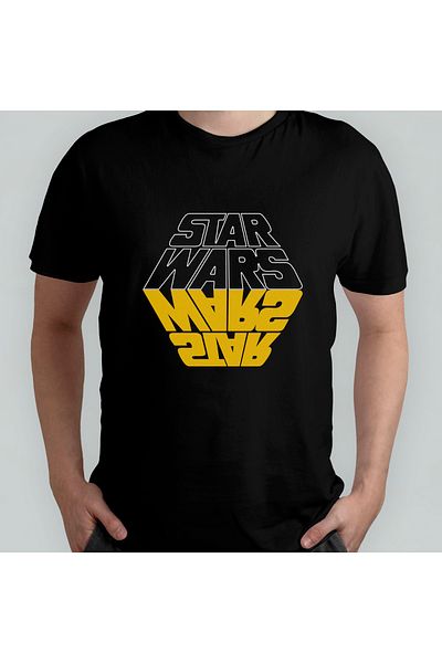 Pixxa Star Wars / Star Wars 100% Cotton Crew Neck T-shirt Μοντέλο - 8