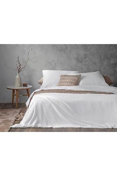 English Home Set cuvertură de pilota Aurora Silky Touch Super King 260x220 Cm Alb