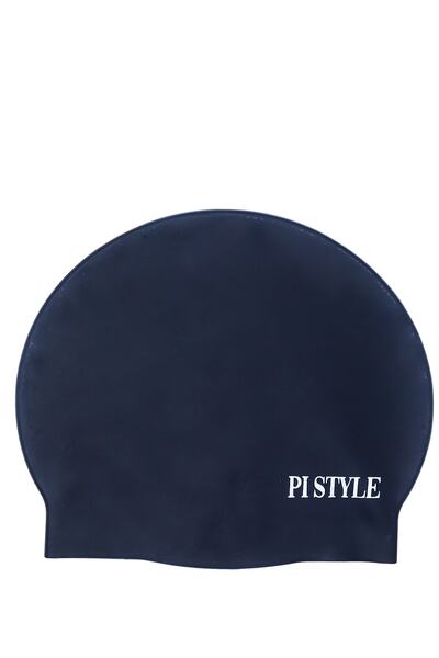 pistyle قبعة سباحة من السيليكون باللون الأزرق منتصف الليل، قبعة سباحة عالية ا...