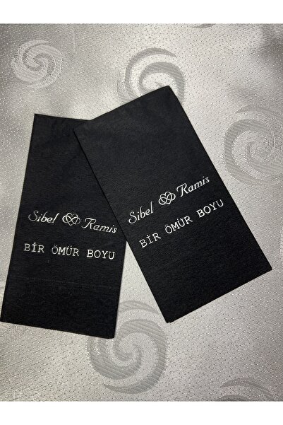 Zelisceisler Özel Gün Kağıt Sunum Peçetesi Siyah