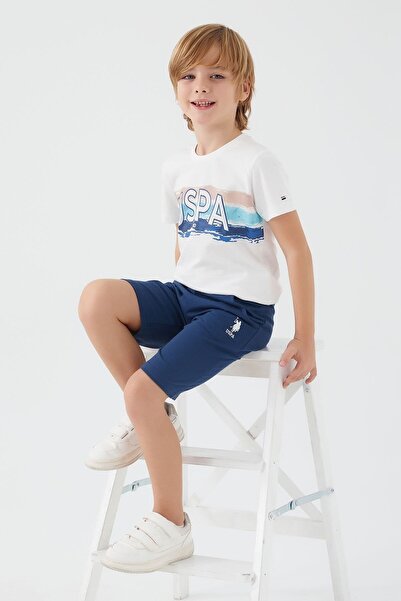 U.S. Polo Assn. Us1341-23y U.s. Polo Assn Sweet Intense Krem Erkek Çocuk Berm...