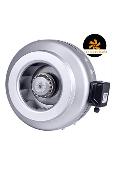 E&G FAN ASPİRATÖR Egkf-160 Yuvarlak Kanal Tipi Fan 750 M3/h