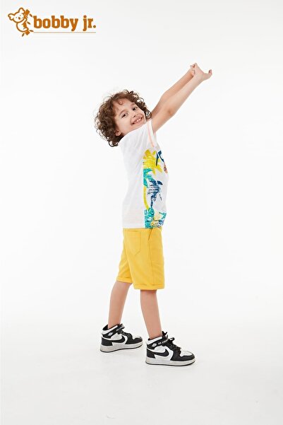 BOBBY JR KİDSWEAR Palmiya Printed T-shirt