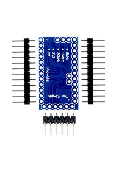 Genel Markalar Arduino Pro Mini Atmega328a 5v 16mhz Açık Kaynak Kodlu Yazılım Geliştirme Kartı Microchip Eğitim Prg