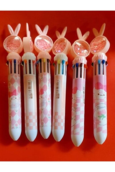 Mikro Rabbit 10 Color Ballpoint Pen 9006