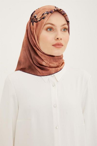 Armine Twill μεταξωτό φουλάρι 2023 Καλοκαίρι σεζόν 8920d02-01
