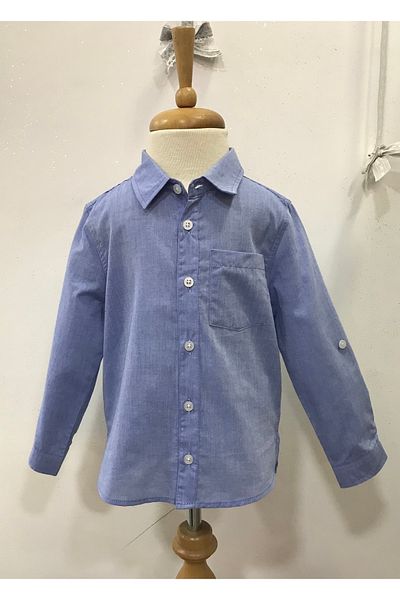 Çikoby Men's Aviator Blue Shirt