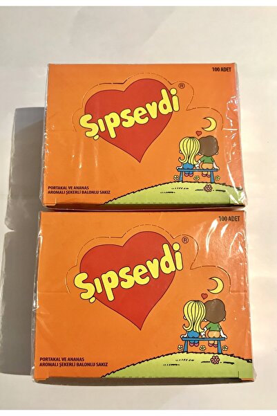 KENT Şıpsevdi Sakız 100lu 2adet