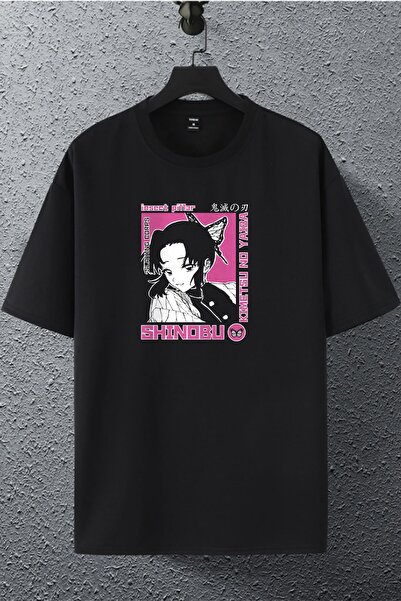 macklin Unisex Femei Bărbați Demon Slayer Shinobu Anime personaj cu imprimeu ...