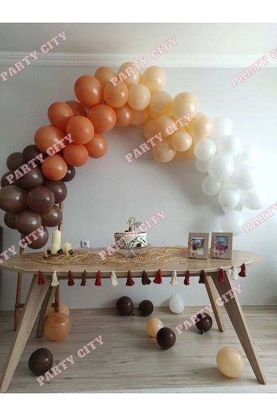 Party City Special Day 50 Pack Macaron Pastel Balloon Chain