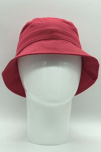 Hoppe Summer Plain Bucket Hat Fisherman Hat Bucket Hat