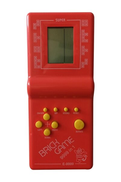 Numaca El Atarisi Tetris Oyun Konsolu Nostaljik Oyuncak Brick Game 9999 Oyunlu