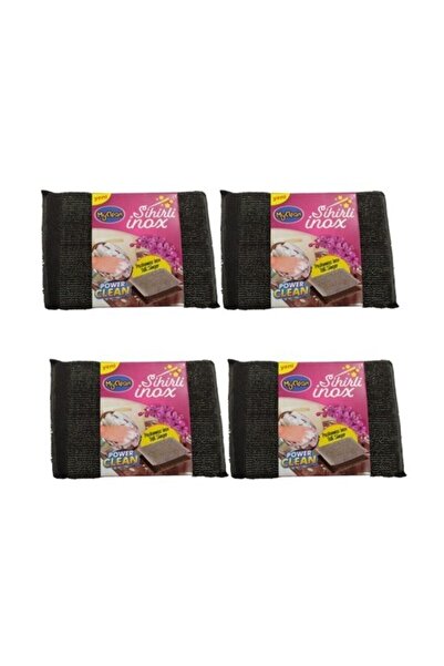 MyClean ماي كلين ماجيك إينوكس اسفنجة سلكية ستانلس 2 عبوة 4 عبوات