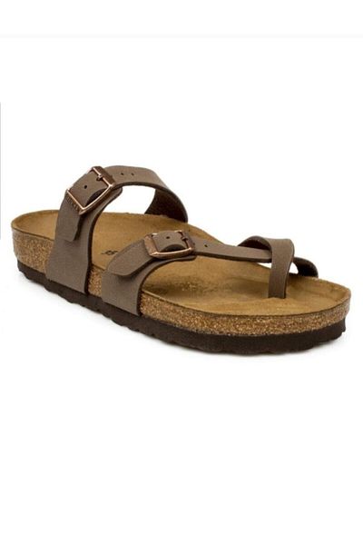 Pinkada Unisex Mocha Brown Women's Men's Flip Flops