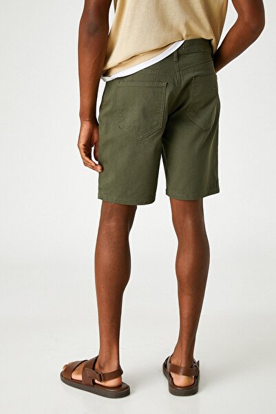 Koton Khaki-Shorts und Bermudas für Herren 2SAM40108HW