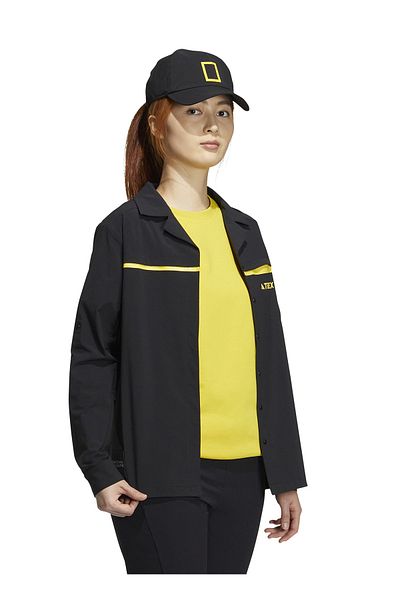 adidas Cămașă neagră simplă pentru femei Ic1994 W Natgeo Shırt