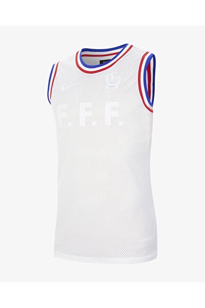 Nike Fff Kolsuz Erkek Beyaz Basketbol Üstü Frorma