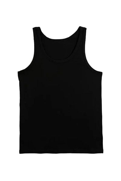 marufshop Ανδρικό 100% βαμβακερό λουράκι Classic Tank Top