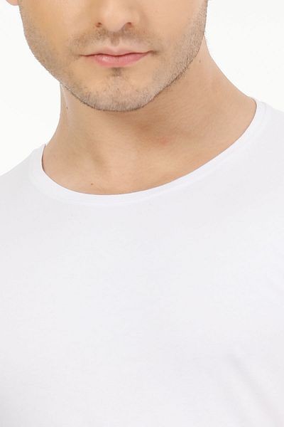 Onurel 2-Piece Cotton Lycra Men's O-Neck Half Sleeve Badi Athlete