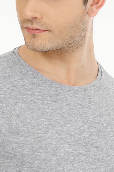 Onurel 2-Piece Cotton Lycra Men's O-Neck Half Sleeve Badi Athlete