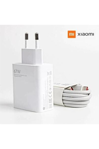 MCASERING Xiaomi Poco X3 Gt Orijinal 67 Watt Turbo Hızlı Şarj Cihazı Aleti Ty...