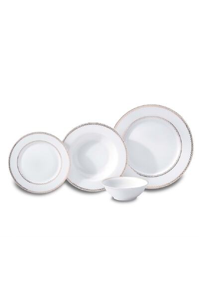 KORKMAZ A8361 Perla 60 Parça 12 Kişilik Yemek Takımı