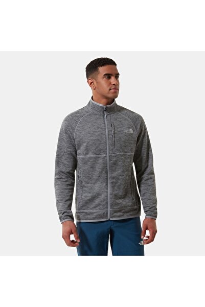 THE NORTH FACE Canyonlands Gray Men's Fleece Jacket - Nf0A5G9Vdyy1