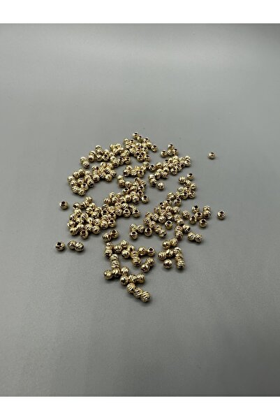 Egem aksesuar 500 броя неръждаеми златни мъниста Dorika 4 мм разделители за б...