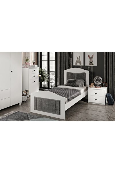 MERLİN MOBİLYA Torino Genç Odası Takımı Siyah Esintili