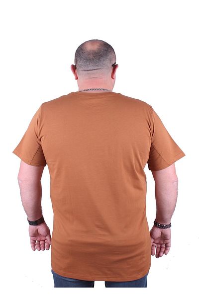 Starbattal Mink Large Size Basic T-Shirt 11100