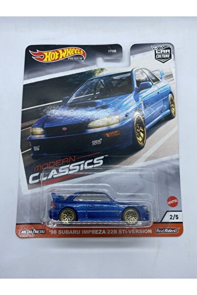 HOT WHEELS Premium '98 Subaru Impreza 22b Sti-version *modern Classic