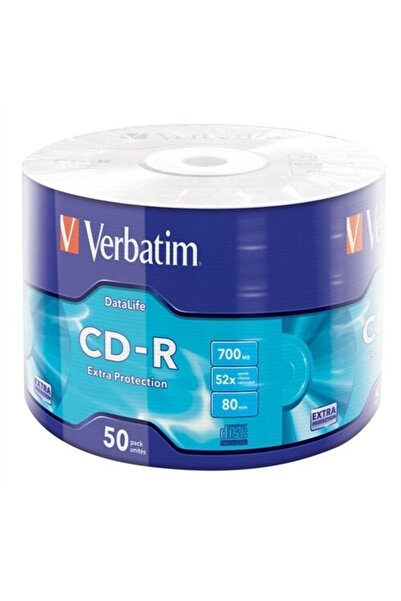 HASIRCI JET Verbatim Cd-r 700mb 80 Dakika 52x Hızında 50'li Spindle 69735