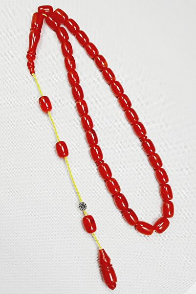 Newa Jewellry Mărgele de rugăciune de chihlimbar de foc cu stoarcere sistemată