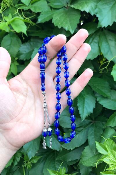 Newa Jewellry Mărgele de rugăciune din pulbere de culoare mixtă chihlimbar