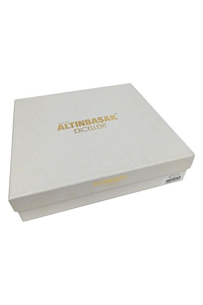 Altınbaşak Πολυτελές Σετ Πετσέτες Μπαμπού 3 - Γκρι, Ροζ και Λιλά Κουτιά