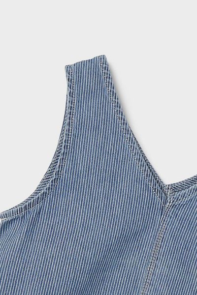 Name it Rochie de denim albastră medie - ALB