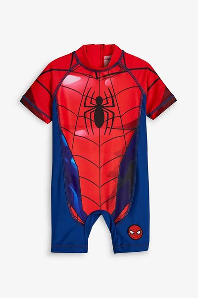 Next Baby Spiderman Detailed Sun Resistant Swimsuit