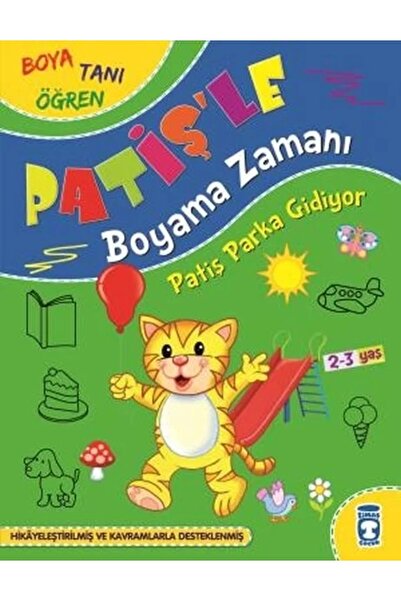 Timaş Çocuk Patis Parka يذهب - وقت الرسم بالباستي