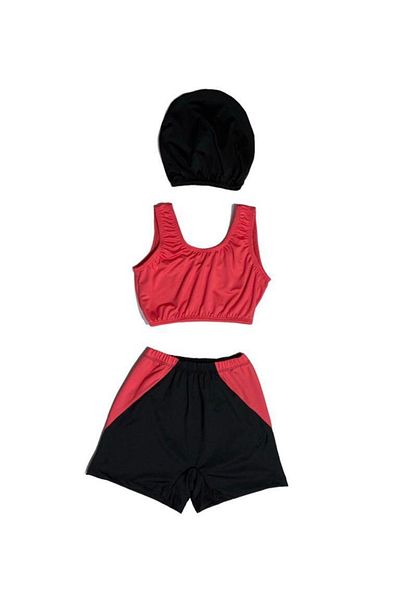 AY-MAY'S Copy - Girls' Suit Swimsuit with Shorts