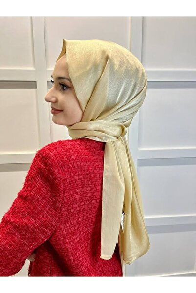 Cosie Lavinse Janjan Abiye, Janjanlı Şifon Şal 00723 Gold