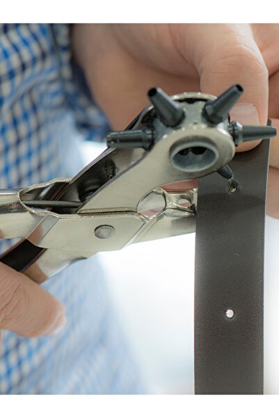 Klinkshop Delik Açma Aparatı / Kemer Delme Pensesi / Çarklı Zımba