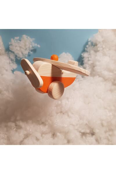 websunday لعبة طائرة خشبية مصنوعة يدويًا، تعليمية، إبداعية، لعبة أطفال خشبية ...