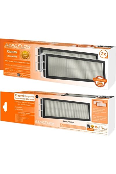 srfn ticaret Φίλτρο Hepa Xiaomi Roborock S5-S6-C10-E2-E3-E4 - Πακέτο 2