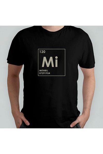 Pixxa Μοντέλο μπλουζάκι Lord of the Rings / Lord Of The Rings 100% Cotton Crew Neck - 16