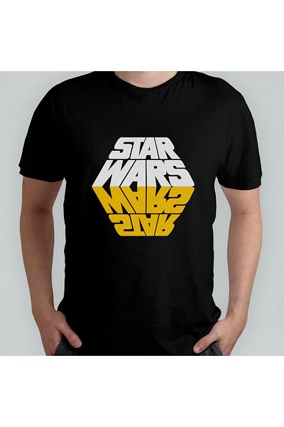 Pixxa Star Wars / Star Wars 100% Cotton Crew Neck T-shirt Μοντέλο - 7